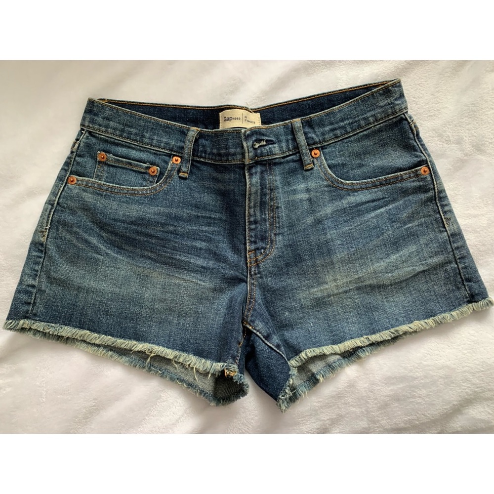 Gap Distressed Jean Shorts